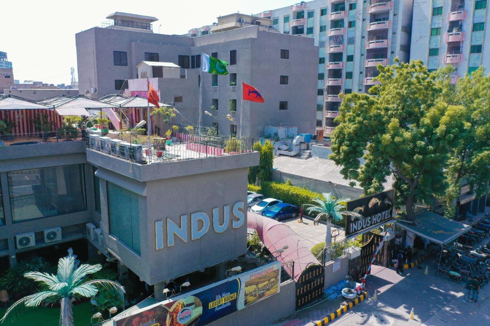 Indus Hotel Hyderabad Eksteriør bilde